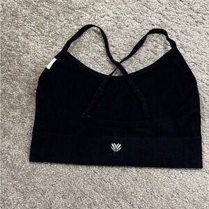 Elegant Black Sports Bra